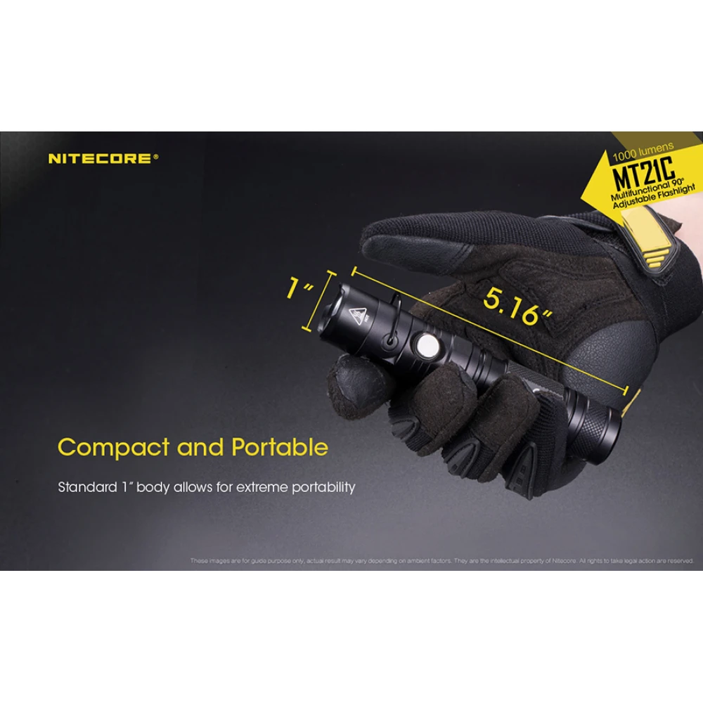 Επαγγελματικός LED Φακός  NITECORE MULTI TASK MT21C