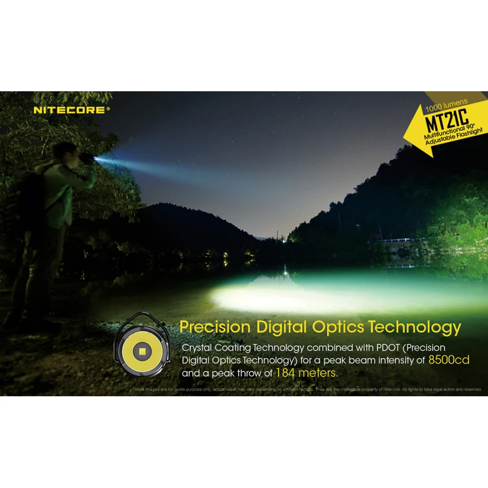 Επαγγελματικός LED Φακός  NITECORE MULTI TASK MT21C