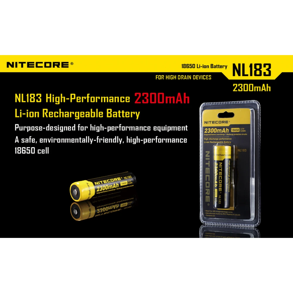 Μπαταρία NITECORE 18650 / 2300mAh NL1823