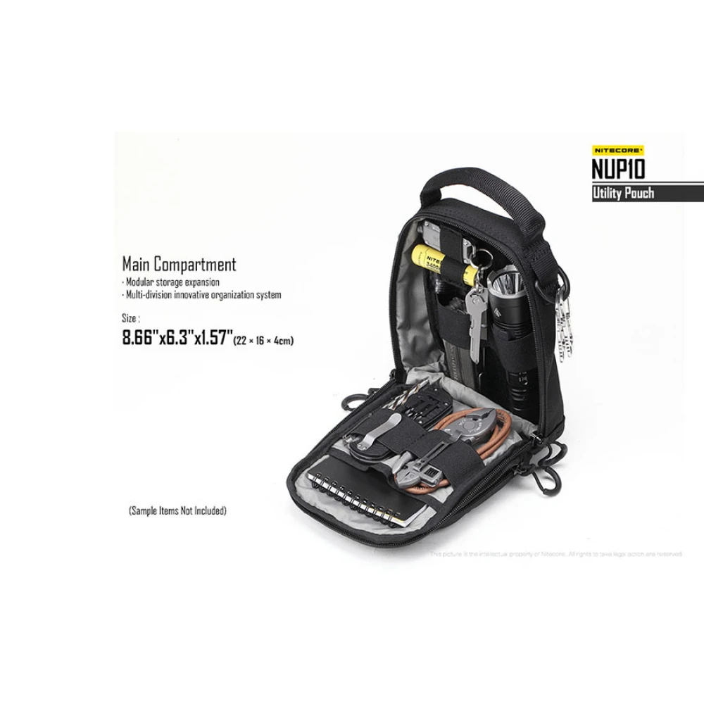 Τσαντάκι Από Nylon CORDURA Nitcore Tactical Pounch NUP10 Nitecore