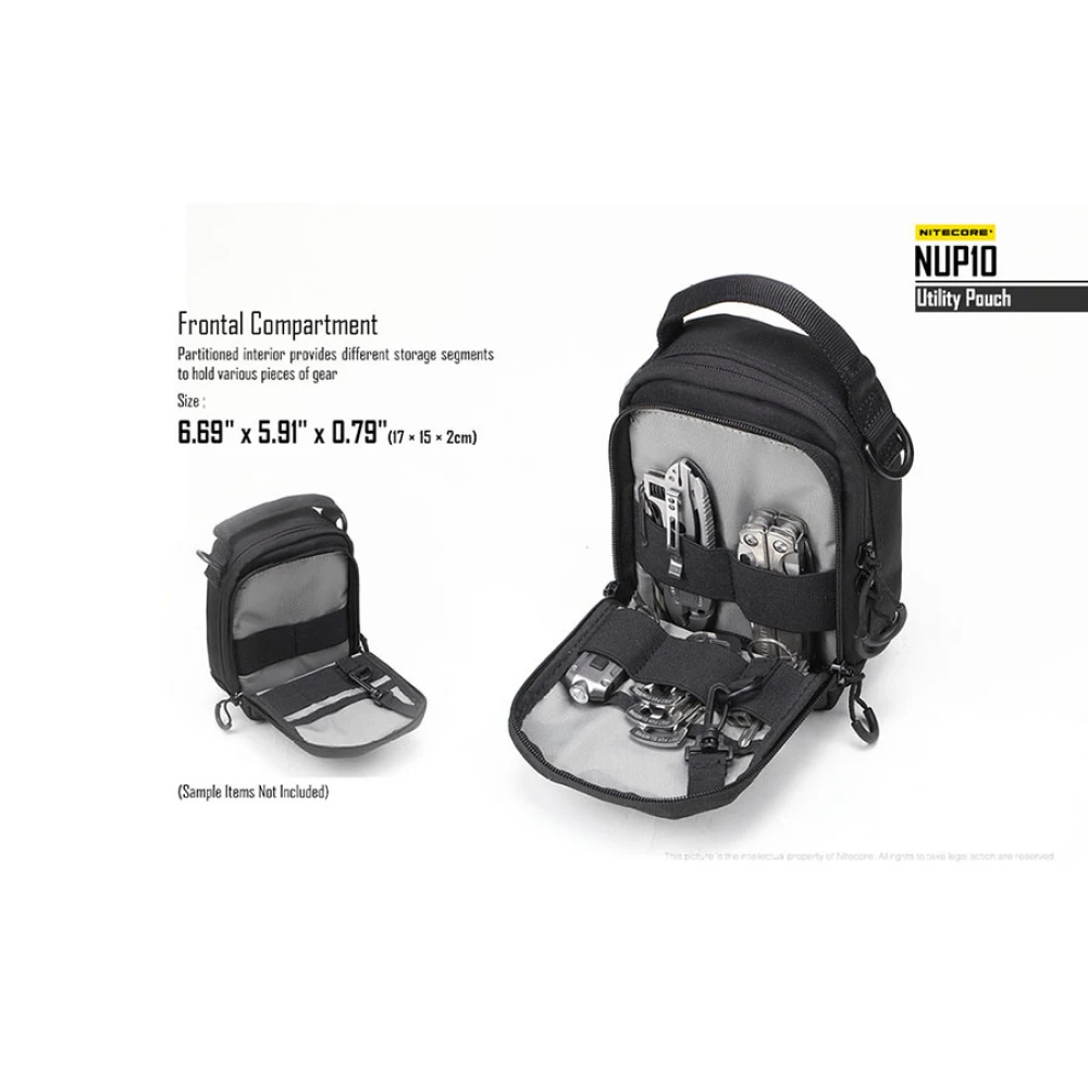 Τσαντάκι Από Nylon CORDURA Nitcore Tactical Pounch NUP10 Nitecore