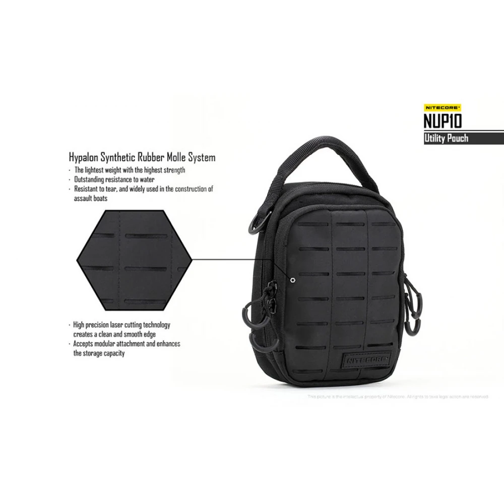 Τσαντάκι Από Nylon CORDURA Nitcore Tactical Pounch NUP10 Nitecore