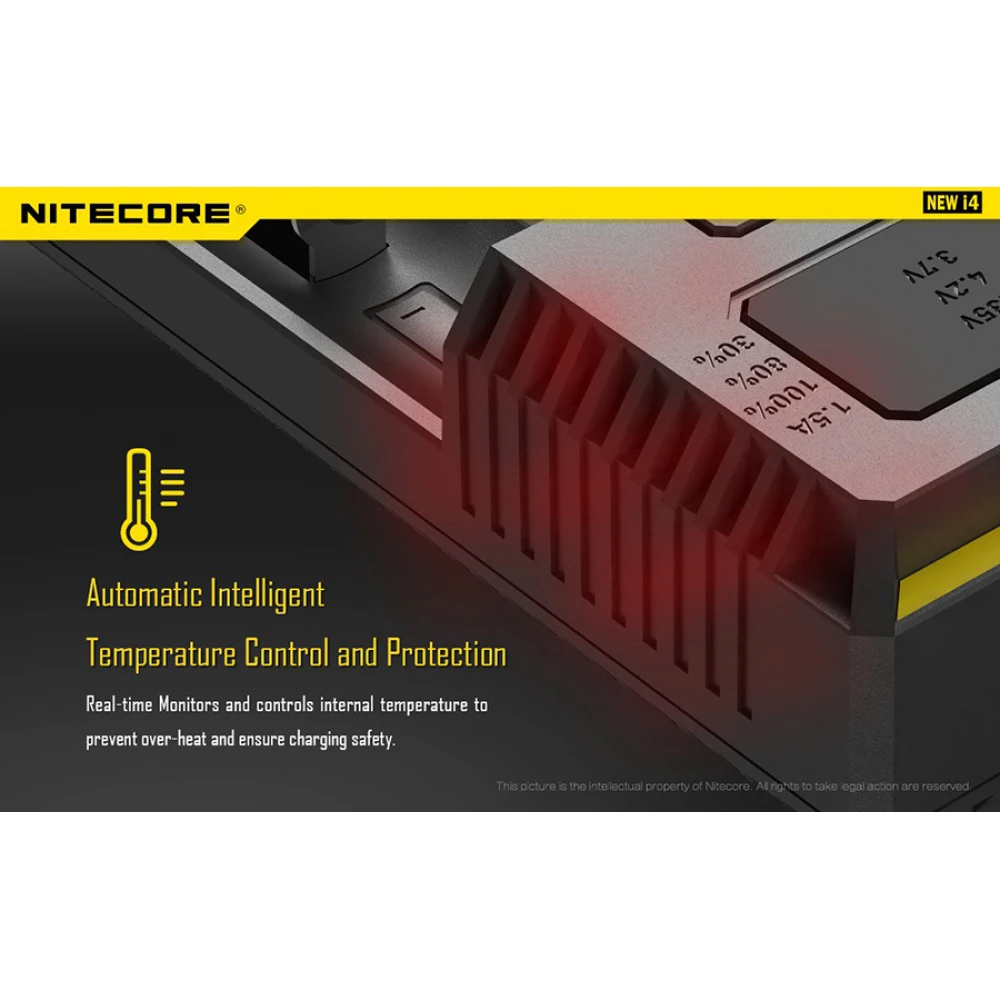 ΦΟΡΤΙΣΤΗΣ NITECORE NEWi4, Τεσσάρων Θέσεων