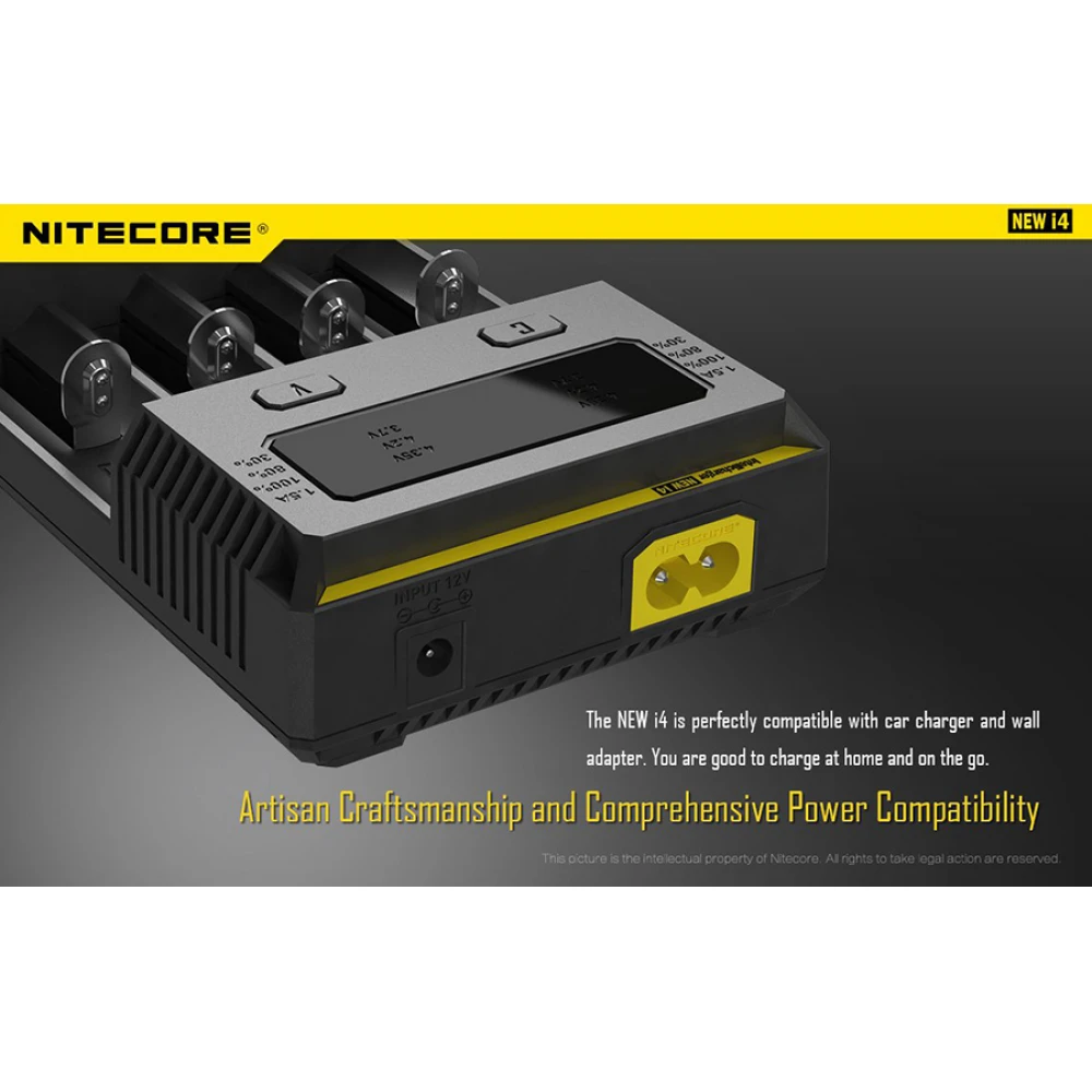 ΦΟΡΤΙΣΤΗΣ NITECORE NEWi4, Τεσσάρων Θέσεων