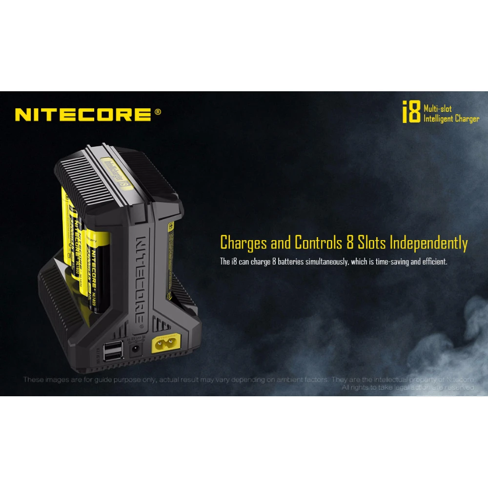 ΦΟΡΤΙΣΤΗΣ i8, Οχτώ Θέσεων NITECORE