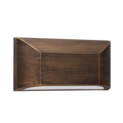 Led SLIM Επίτοιχα 6W 230V IP65 Σε Αποχρώση Σκουριάς ACA