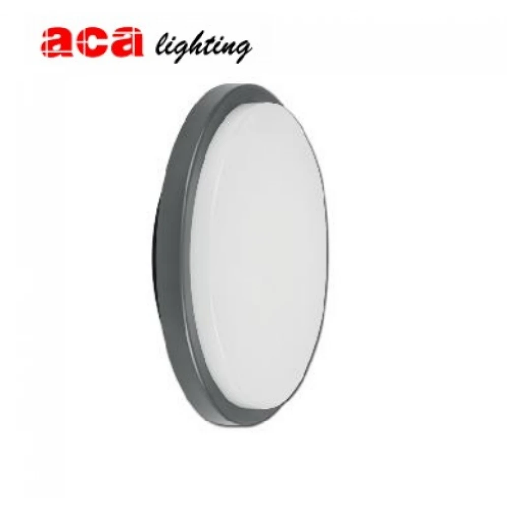 Led SLIM Επίτοιχα 13W 230V IP65 Σε Γκρι Αποχρώση ACA