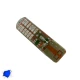 Λαμπτήρας T10 24 SMD Σιλικόνης Μπλε Strobe Globostar