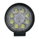 Προβολέας LED Εργασίας Round 24 Watt 10-30v Ψυχρό Λευκό
