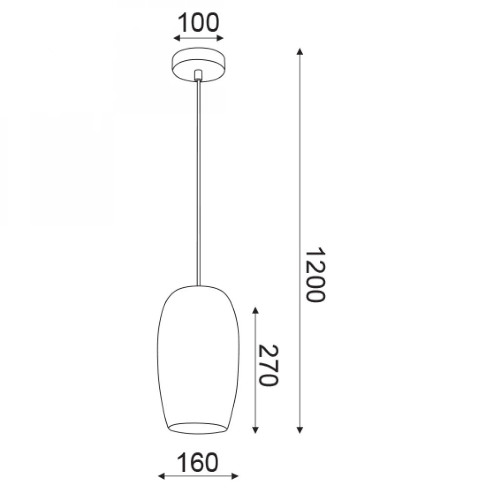 Φωτιστικό Οροφής Κύλινδρος ορείχαλκο E27 Aca