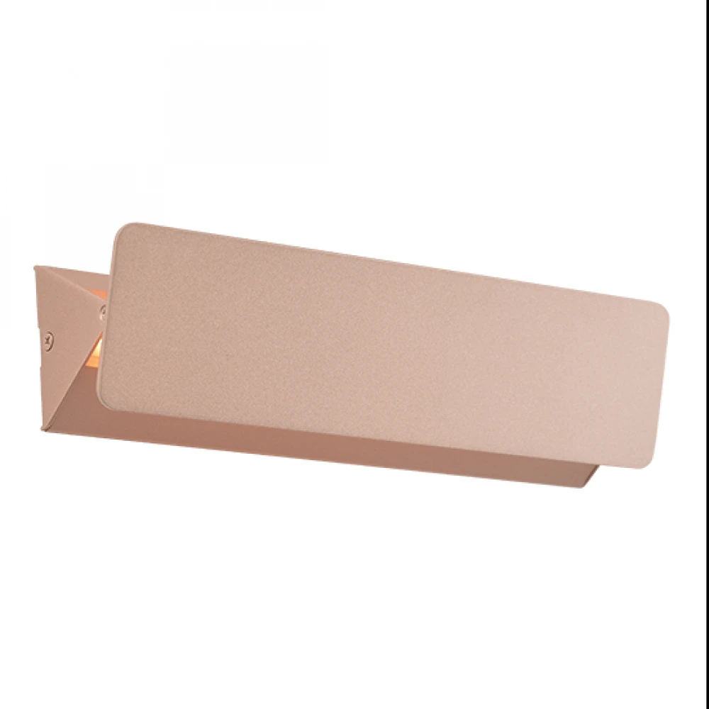 LED Επίτοιχο Φωτιστικό Από Αλουμίνιο 10W Σε Σκούρο Χρυσό Χρώμα ACA