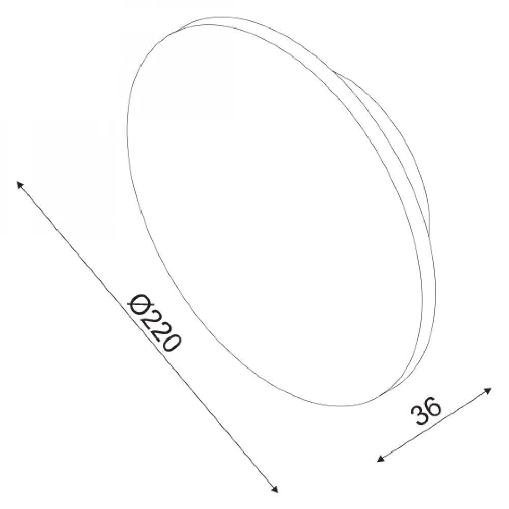 LED Ξύλινο Επίτοιχο Φωτιστικό Απόχρωση Ανοιχτού Ξύλου Σε Διάφορα Μεγέθη ACA