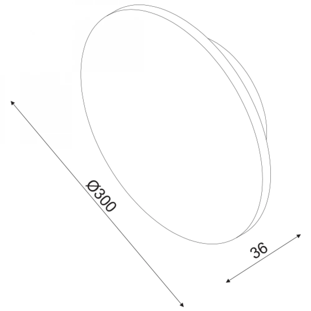 LED Ξύλινο Επίτοιχο Φωτιστικό Απόχρωση Ανοιχτού Ξύλου Σε Διάφορα Μεγέθη ACA