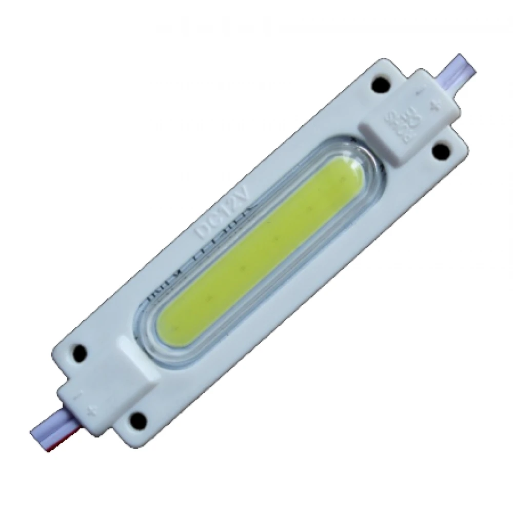 Injection LED Modules 2W Με 6 Chip 12V 160º IP65 ΨΥΧΡΟ 7000K - Atman