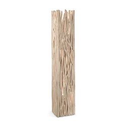  Φωτιστικό Δαπέδου Από Ξύλο 156cm 2x 60W E27 DRIFTWOOD PT2 IDEAL LUX
