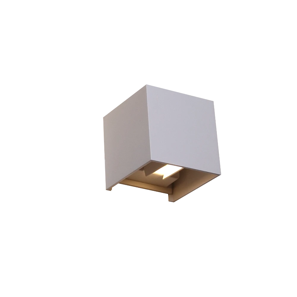 Led Απλίκα Up Down Mε Ρυθμιζόμενες Μοίρες Φωτισμού 10-100° 6.8W 230V IP20 10cm Beam LUCIDO