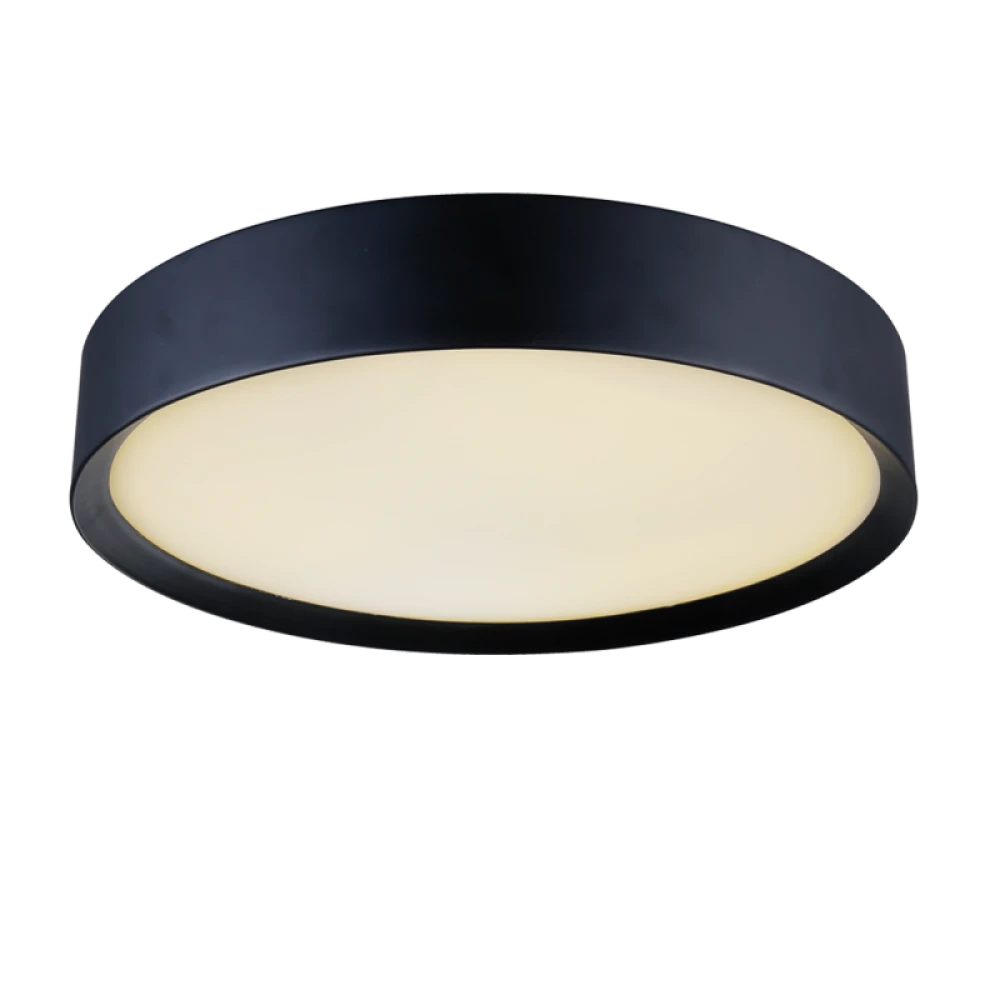 Πλαφονιέρα Οροφής Μεταλλική Με PVC Σε Δύο Χρώματα ALESSIO 3xE27 370Ø VIOKEF