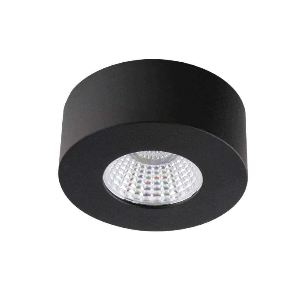 LED 7W Σποτ Οροφής Μαύρο Χρώμα Η:33 Fani VIOKEF
