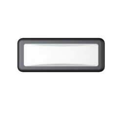 LED Απλίκα Εξωτερικού Χώρου Πλαστική Σε Ανθρακί 6W IP54 L230 MINOS VIOKEF