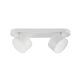 LED Μεταλλικό Σποτ Οροφής Λευκό 2x5W NOD VIOKEF