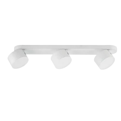 LED Μεταλλικό Σποτ Οροφής Λευκό 3x5W NOD VIOKEF