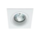 Σποτ Χωνευτό Λευκό 1xGU10  92x92 Square Tim VIOKEF