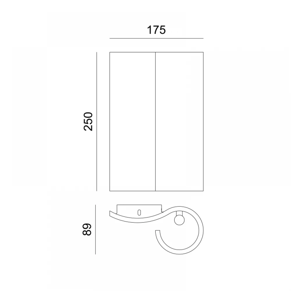 Απλίκα Γύψινη Σε Σχήμα Παπύρου 2x G9 max 40W BOEK Aca