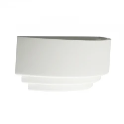 Γύψινη Απλίκα Λευκή 320mm 1x E27 max 40W TABS Aca