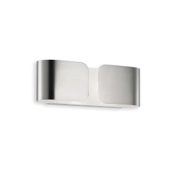 Μεταλλική Απλίκα Δίφωτη Σε Χρώμιο Χρώμα 2 x 60W E27 CLIP AP2 MINI IDEAL LUX