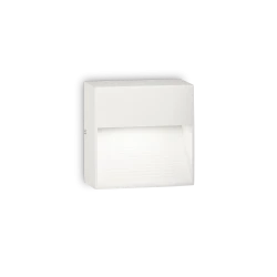 Απλίκα Αλουμινίου Εξωτερικού Χώρου 8,5 x 8,5cm LED 1x 28W G9 IP44 DOWN AP1 IDEAL LUX