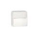 Απλίκα Αλουμινίου Εξωτερικού Χώρου 8,5 x 8,5cm LED 1x 28W G9 IP44 DOWN AP1 IDEAL LUX