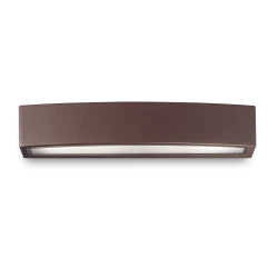 Απλίκα Εξωτερικού Χώρου Αλουμινίου Δίφωτη Σε Καφέ Χρώμα 2 x E27 60W max IP55 ANDROMEDA AP2 IDEAL LUX