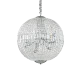 Κρεμαστό Φωτιστικό Σφαιρικό Με Κρύσταλλα Ø60cm 12x G9 40W LUXOR SP12 IDEAL LUX