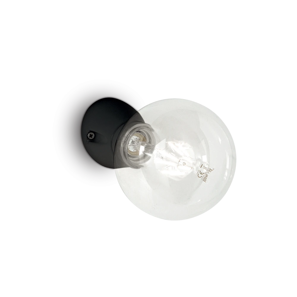 Επιτοίχιο Φωτιστικό Σε Μαύρο Χρώμα Ø7,5 1 x 60W E27 WINERY AP1 IDEAL LUX - ΔΙΑΜΕΤΡΟΣ: 7,5 cm	ΧΡΩΜΑ: ΜΑΥΡΟ	ΛΑΜΠΤΗΡΑΣ: 1 X E27 60W MAX	ΣΤΕΓΑΝΟΤΗΤΑ ΠΡΟΪΟΝΤΟΣ: IP 20	ΠΛΑΤΟΣ: 7 cm	ΥΛΙΚΟ : ΚΕΡΑΜΙΚΟΟ λαμπτήρας δεν περιλαμβάνεται.