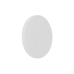 LED Απλίκα Αλουμινίου Σε Λευκό, IP54 12W 565Lm 3000K, Round Jazz VIOKEF