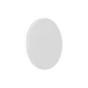 LED Απλίκα Αλουμινίου Σε Λευκό, IP54 12W 565Lm 3000K, Round Jazz VIOKEF