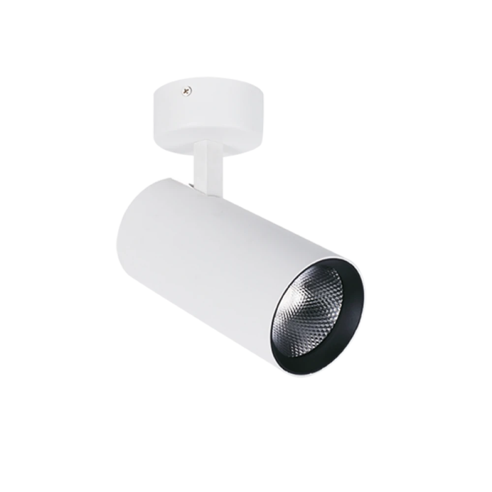 LED Φωτιστικό Σποτ Αλουμινίου Σε Τρία Χρώματα, 15W 1200Lm 3000K, Nestor VIOKEF