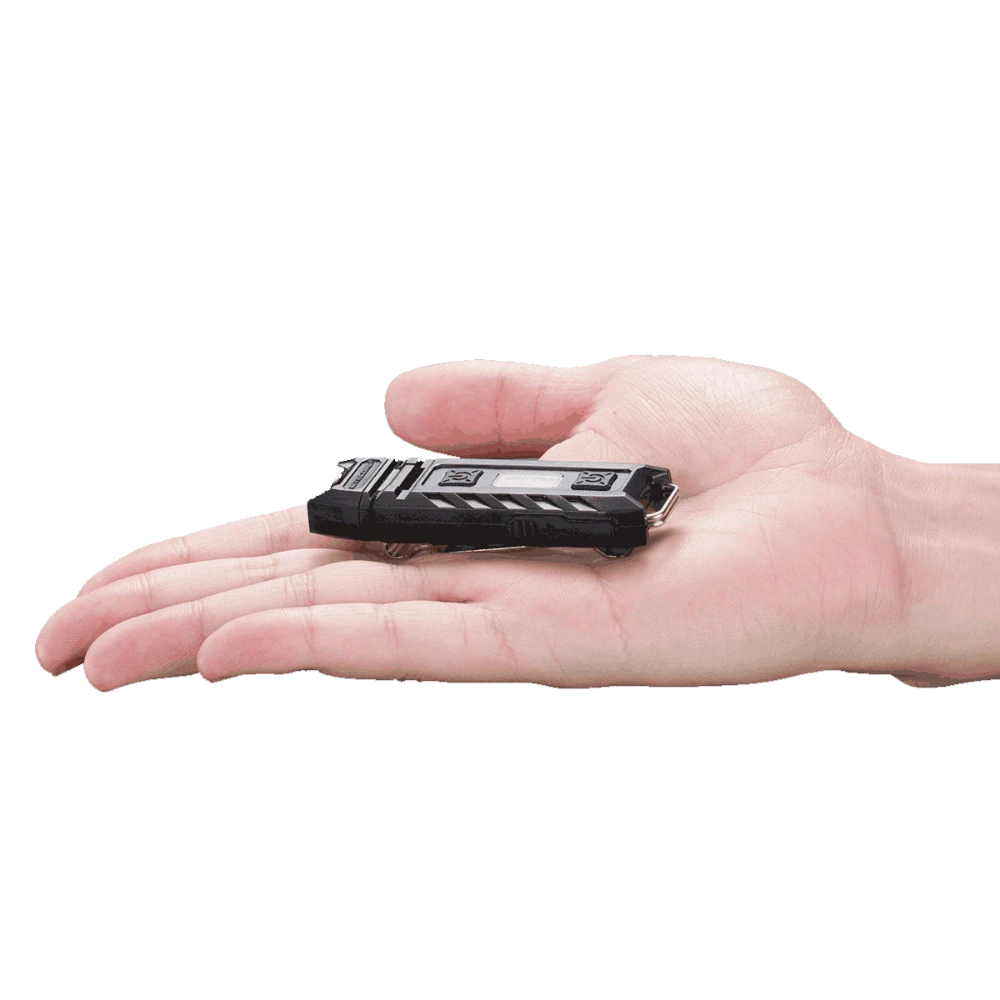 Φακός LED NITECORE THUMB LEO ,Rechargable, 45lumens+500mW UV