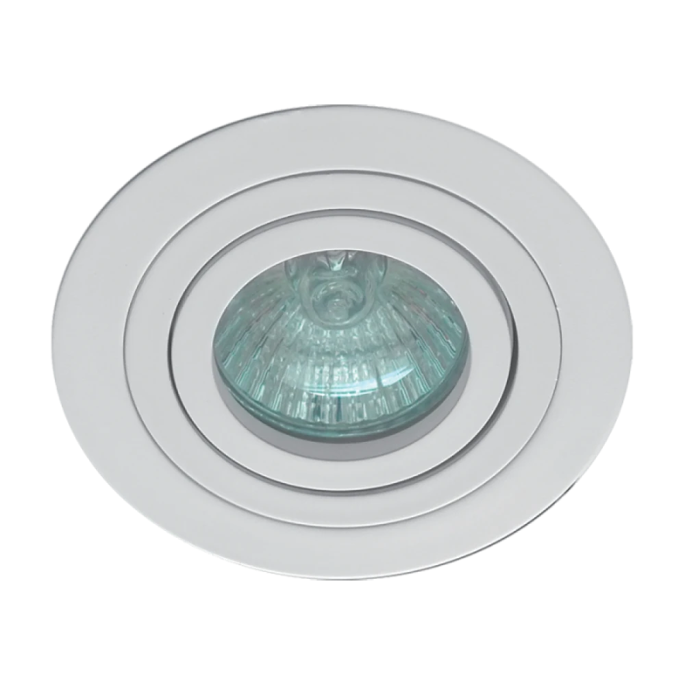 Σποτ Χωνευτό Round Adj Richard Σε Λευκό Χρώμα VIOKEF