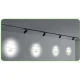 ΜΑΥΡΟ ΜΑΤ ΜΑΓΝΗΤΙΚΟ ZOOMABLE ΣΠΟΤ 48V DC 20W 4000K 1680LM MAX. 20-50° OSRAM RA90 Φ58*152MM