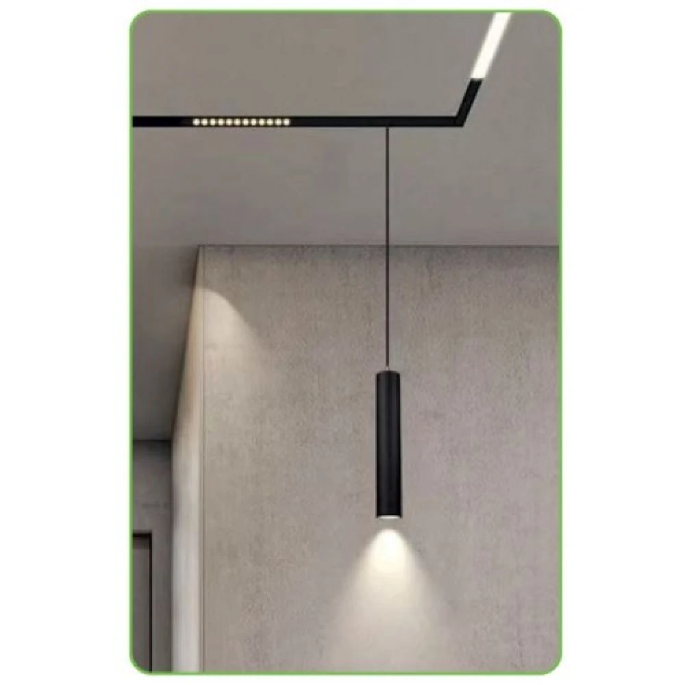 ΑΣΠΡΟ ΜΑΤ ΜΑΓΝΗΤΙΚΟ ΚΡΕΜΑΣΤΟ ΦΩΤΙΣΤΙΚΟ 48V DC 9W 3000K 950LM 36° OSRAM RA90 Φ50*220MM