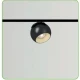 ΜΑΥΡΟ ΜΑΤ ΜΑΓΝΗΤΙΚΟ ΣΠΟΤ 48V DC 12W 3000K 1000LM 36° OSRAM RA90 Φ100*134MM