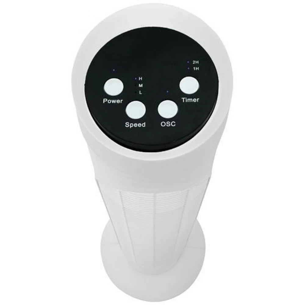 ΑΝΕΜΙΣΤΗΡΑΣ ΠΥΡΓΟΣ ΛΕΥΚΟΣ ΨΗΦΙΑΚΟΣ 50W 83CM ΜΕ ΚΟΝΤΡΟΛ EUROLAMP