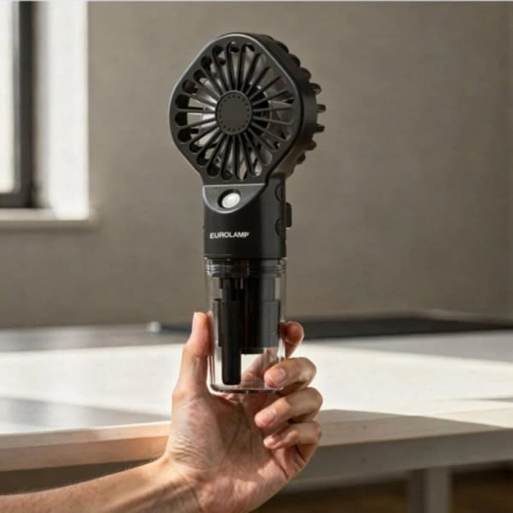 ΑΝΕΜΙΣΤΗΡΑΣ ΧΕΙΡΟΣ MIST ΕΠΑΝΑΦΟΡΤΙΖΟΜΕΝΟΣ Φ6.5 ΜΑΥΡΟ EUROLAMP