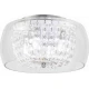 Πλαφονιέρα Με Γυαλί Και Κρύσταλλα Φ30cm 4x G9 ACA DECOR