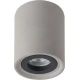 Απλίκα Σποτ Στρογγυλή Από Τσιμέντο Σε Γκρι Χρώμα 1x GU10 - ACA Decor