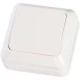 Διακόπτης Εξωτερικός A/R ΜΙΝΙ Λευκός ΙΡ20 - Eurolamp