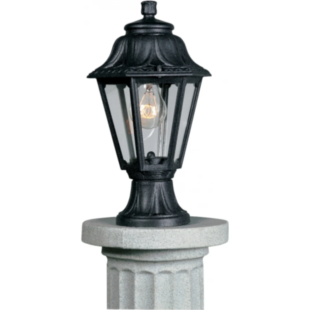 Φωτιστικό Δαπέδου Εξωτερικού Χώρου Σε Μαύρο Χρώμα 1x E27 60W IP55 - MIKROLOT/ANNA FUMAGALLI