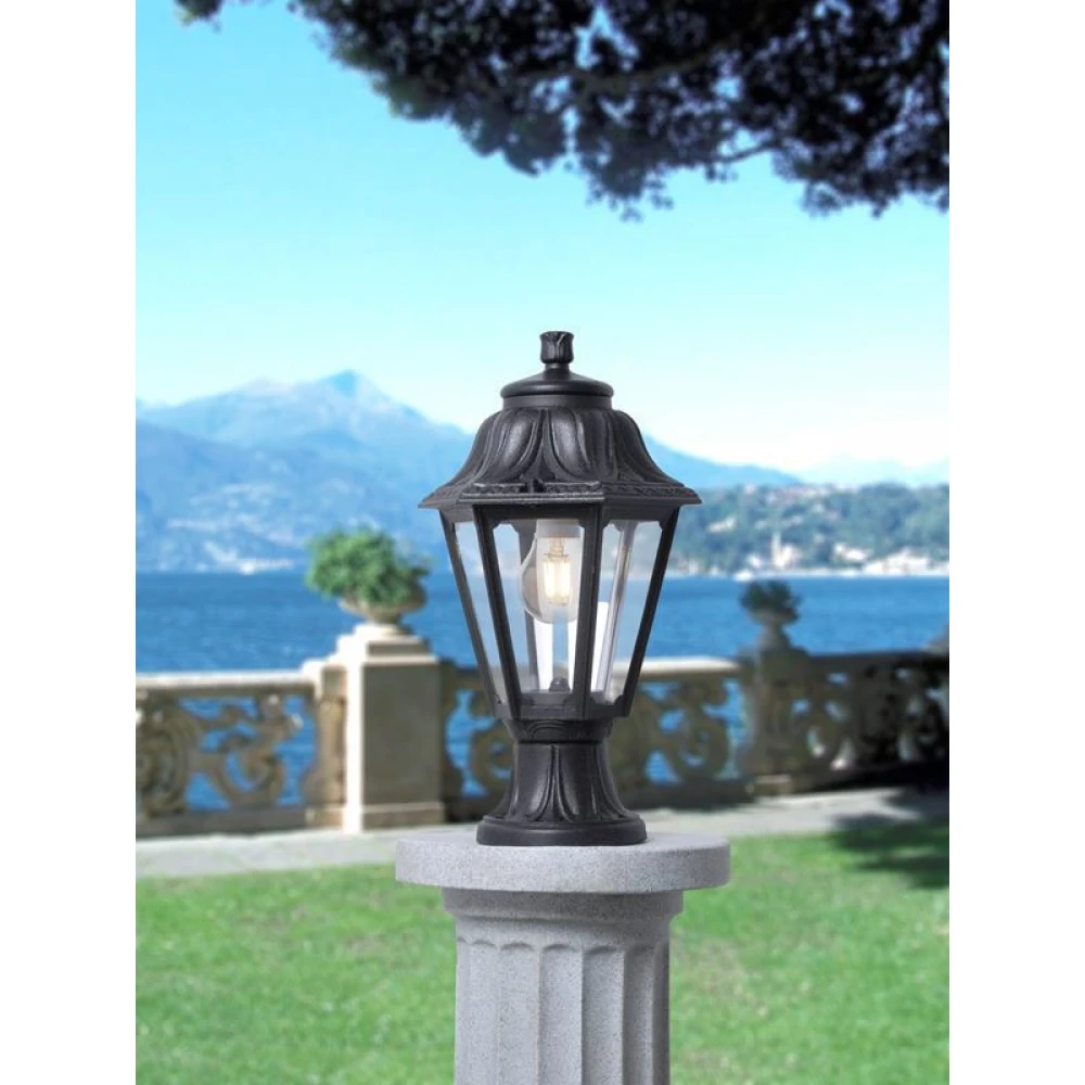 Φωτιστικό Δαπέδου Εξωτερικού Χώρου Σε Μαύρο Χρώμα 1x E27 60W IP55 - MIKROLOT/ANNA FUMAGALLI