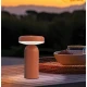 LED Φωτιστικό Επιτραπέζιο Dimmable 2W Terracotta Komo Viokef